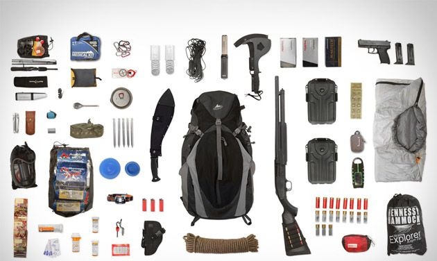 🧟‍♂️ Kit Sobrevivência Apocalipse Zumbi