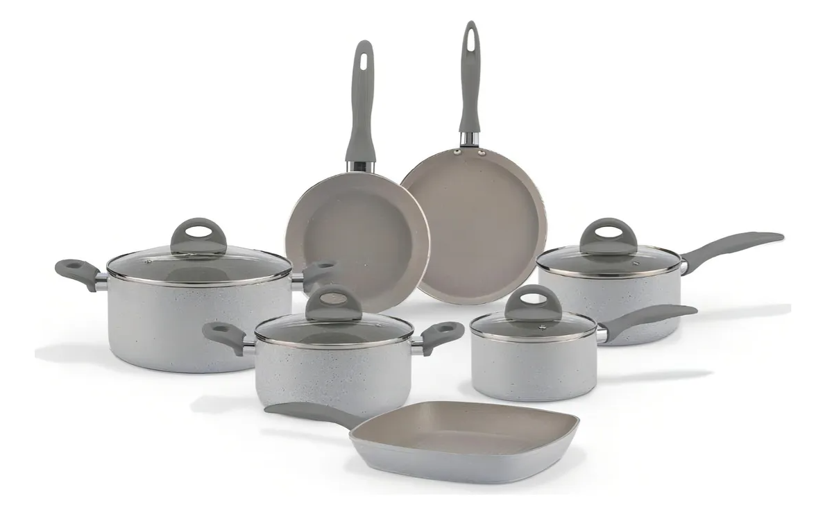 Jogo de Panelas Antiaderente Premium